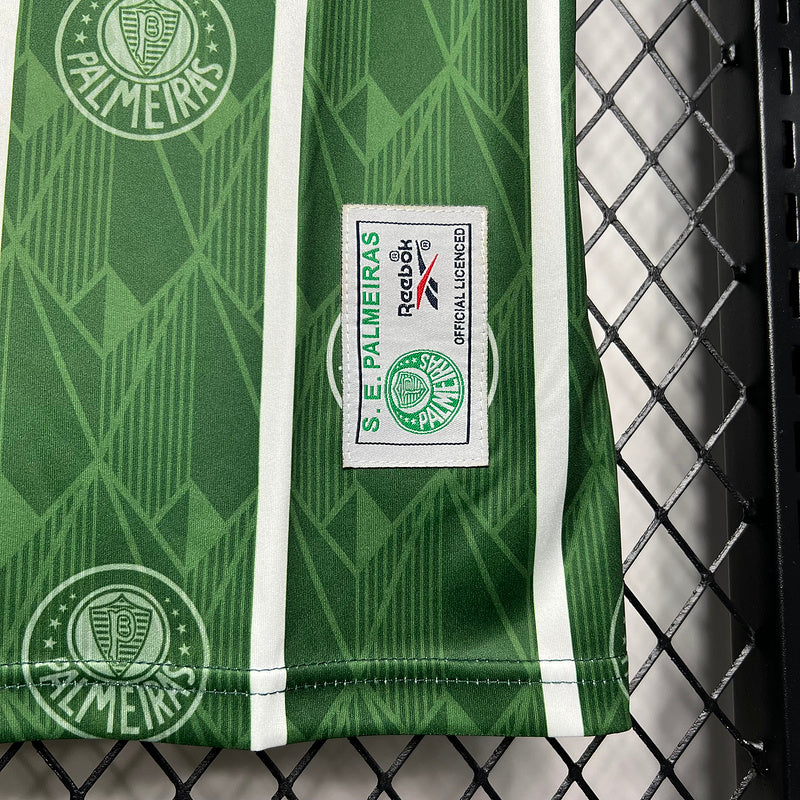 Camiseta Palmeiras l Retro 1996 - detalle de la manga