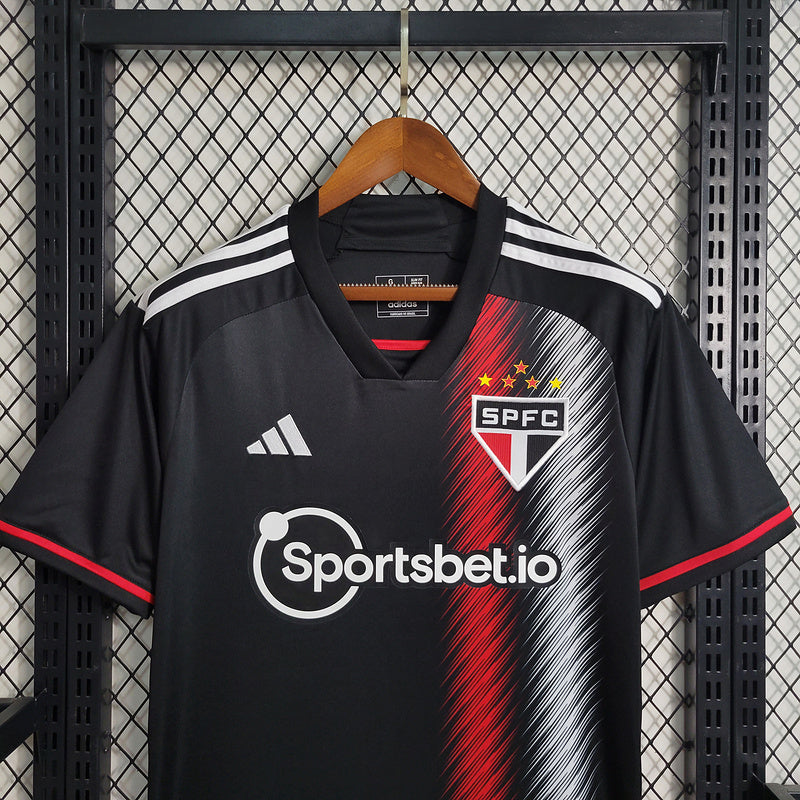 Camiseta 23∕24 Sao Paulo ll - detalle de la manga