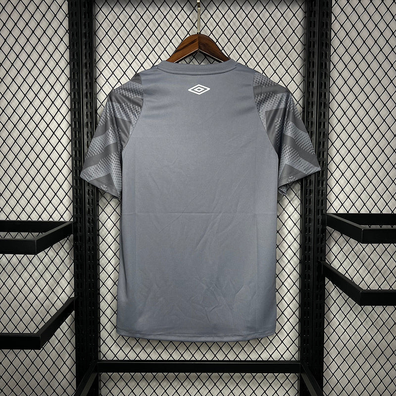 Camiseta 24∕25 Santos TrainingCinza - tejido y acabado