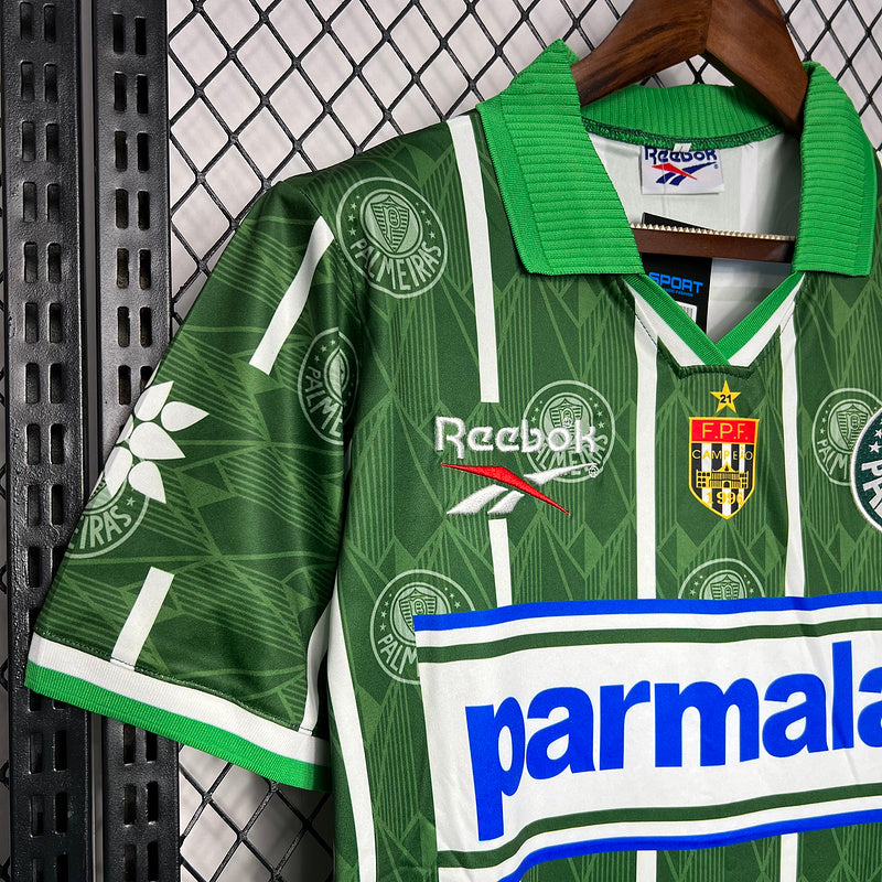 Camiseta Palmeiras l Retro 1996 - tejido y acabado