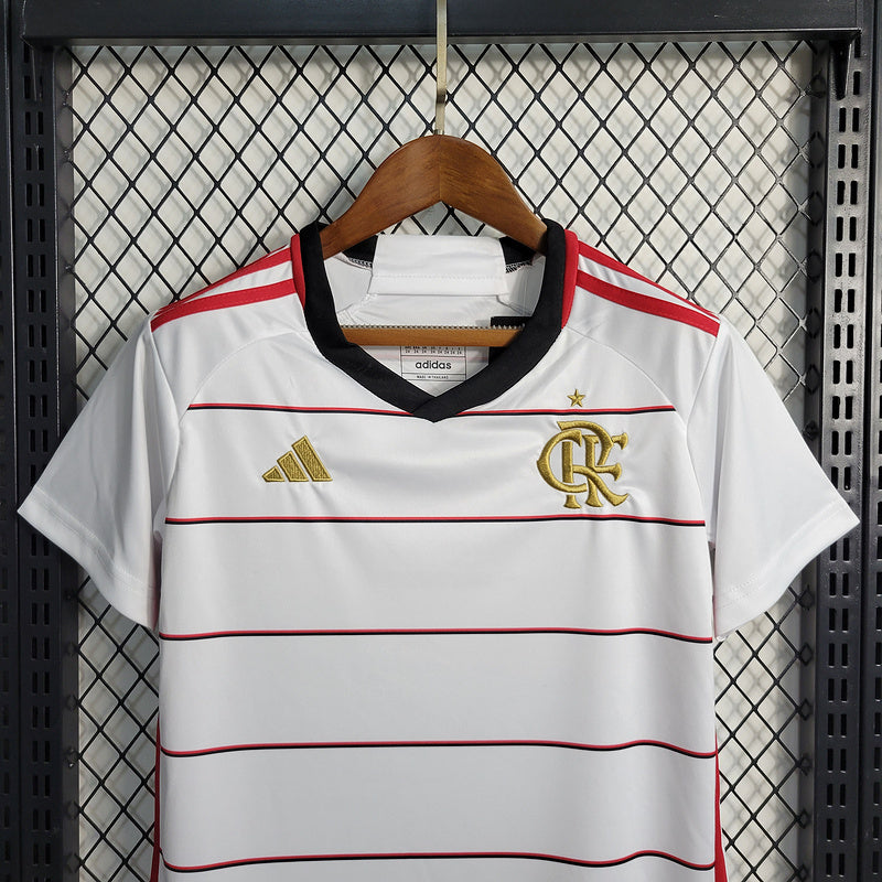 Kids Flamengo ll 2023∕24 Branco - vista frontal