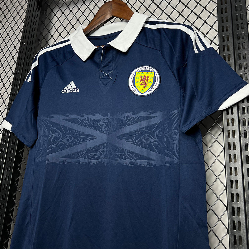 Camiseta Scotland l Retro 2012/14 - tejido y acabado