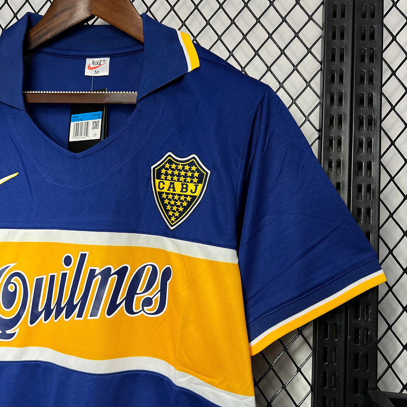 Camiseta Boca Juniors l Retro 1996/97 - tejido y acabado