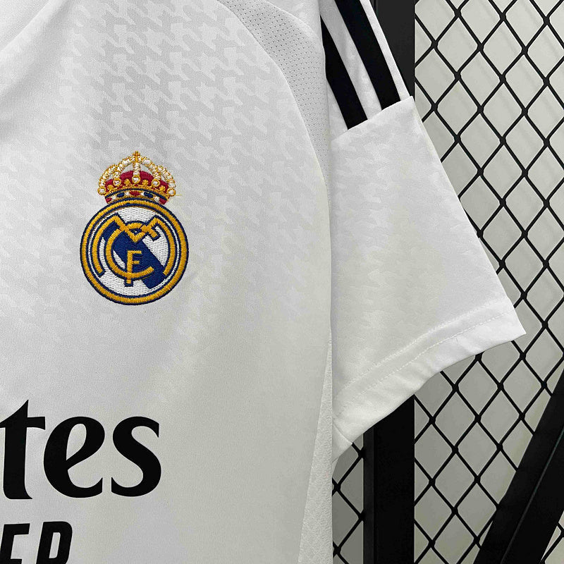 Camiseta Real Madrid 24/25 Home I - Branco - vista frontal