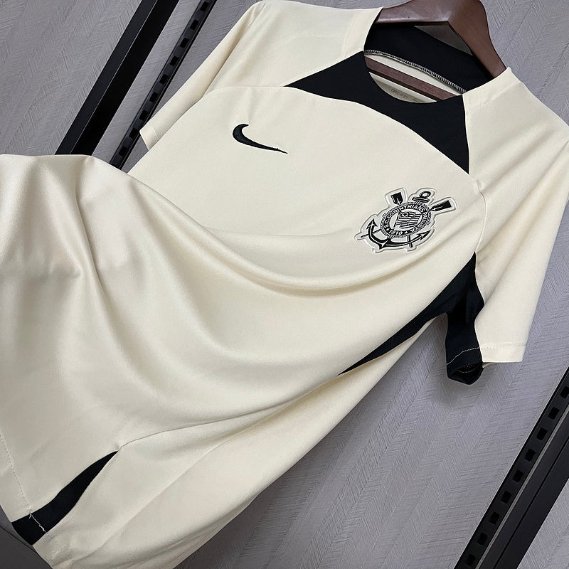Camiseta 24/25 Corinthians Treino - tejido y acabado