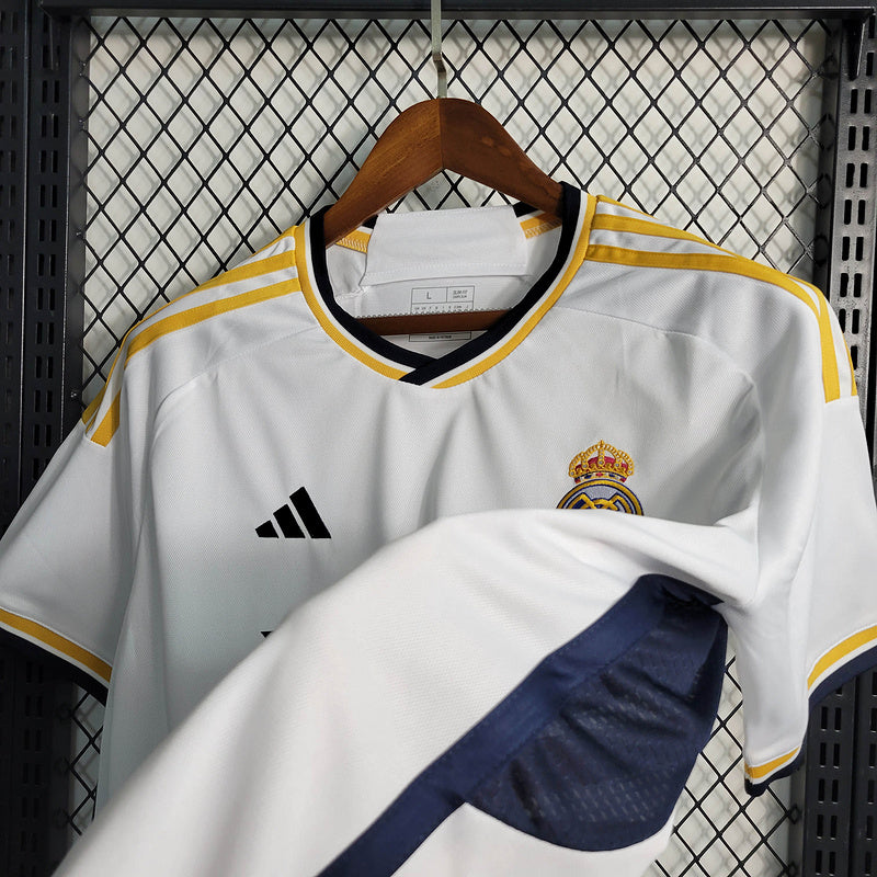 Camiseta 23∕24 Real Madrid l - tejido y acabado