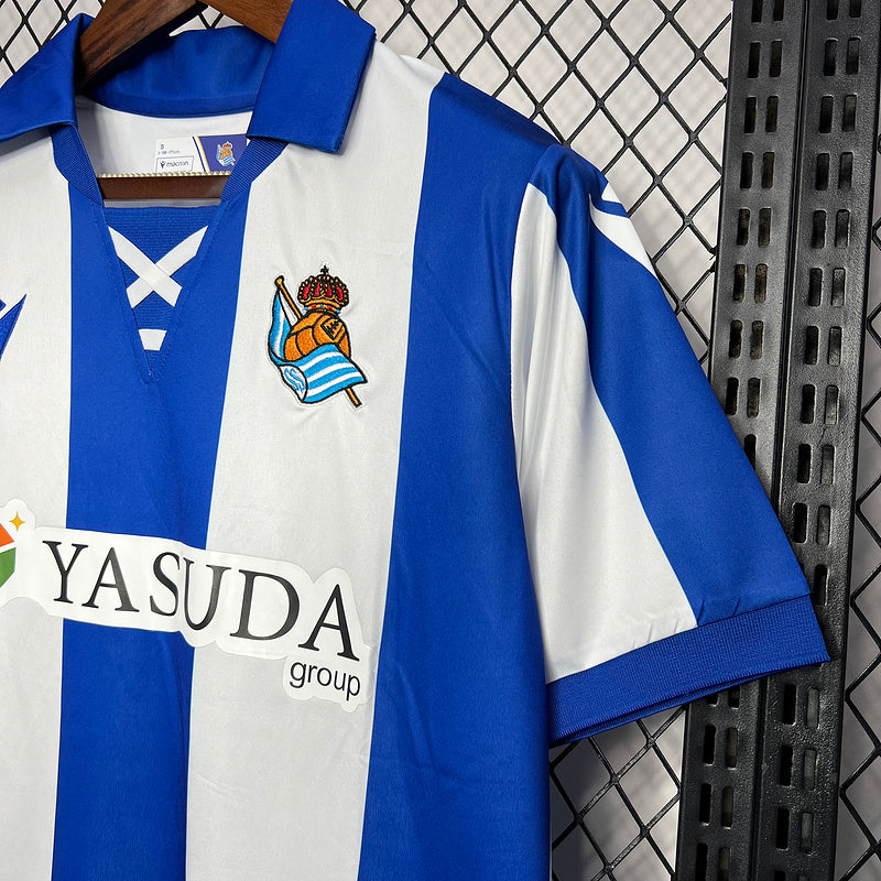 Camiseta 24/25 Real Sociedade l - tejido y acabado