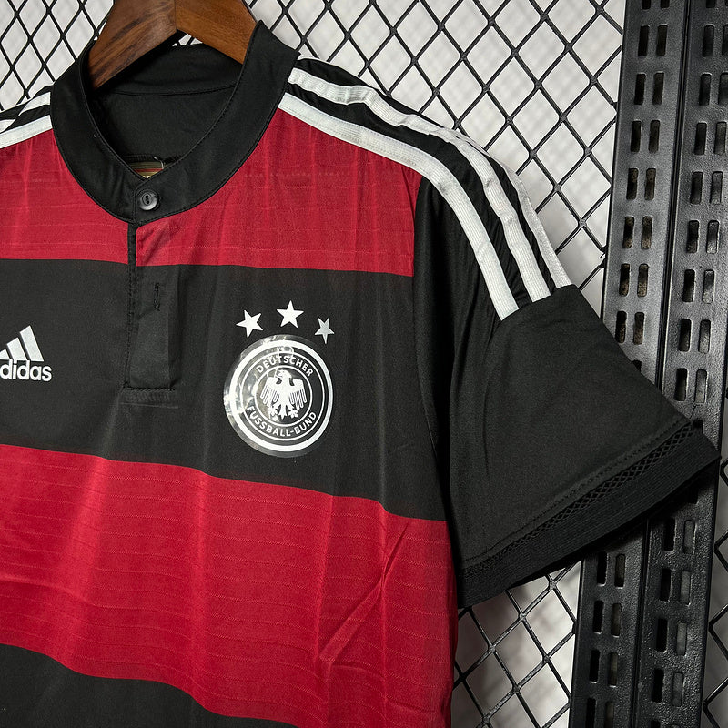 Camiseta Seleção Alemanha 2014 - Retro - detalle de la manga