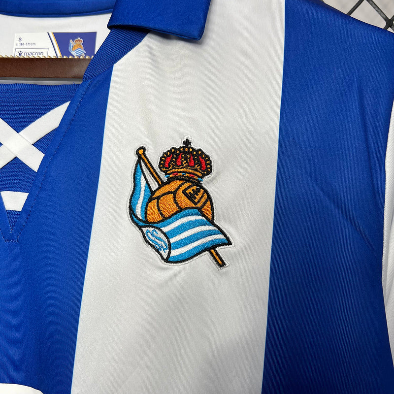 Camiseta 24/25 Real Sociedade l - detalle del cuello