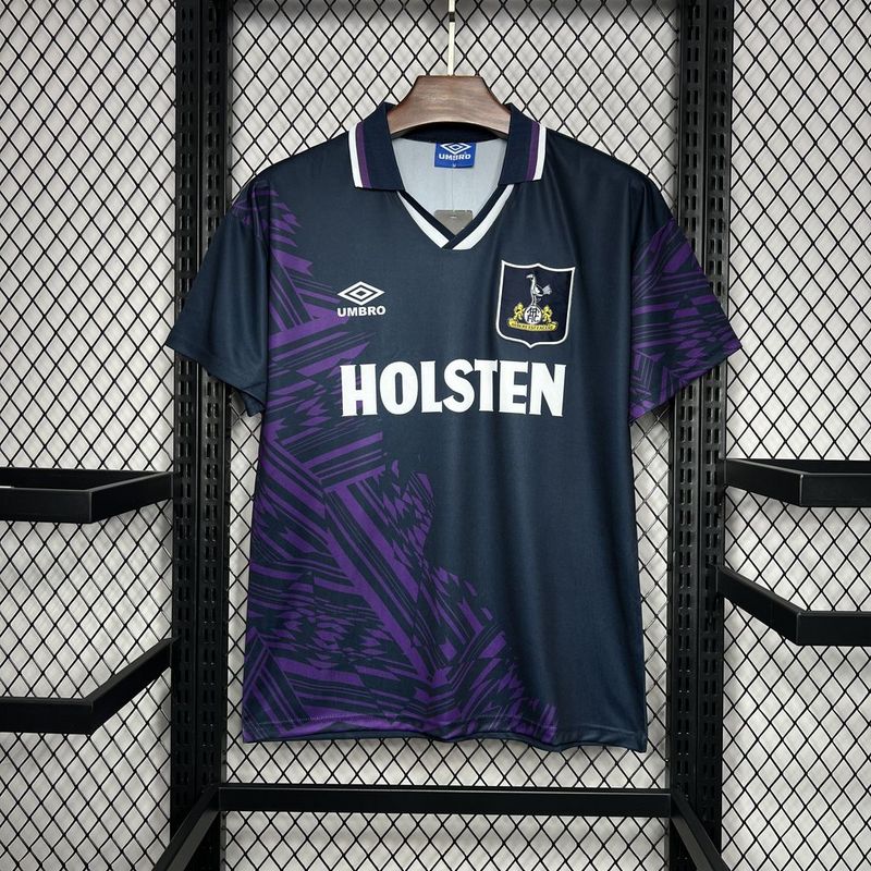 Camiseta Tottenham Hotspur lI Retro 1994 - detalle de la manga