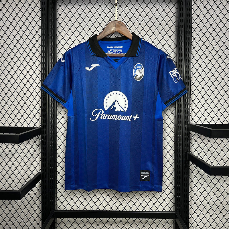 Atalanta 24/25 Azul - tejido y acabado