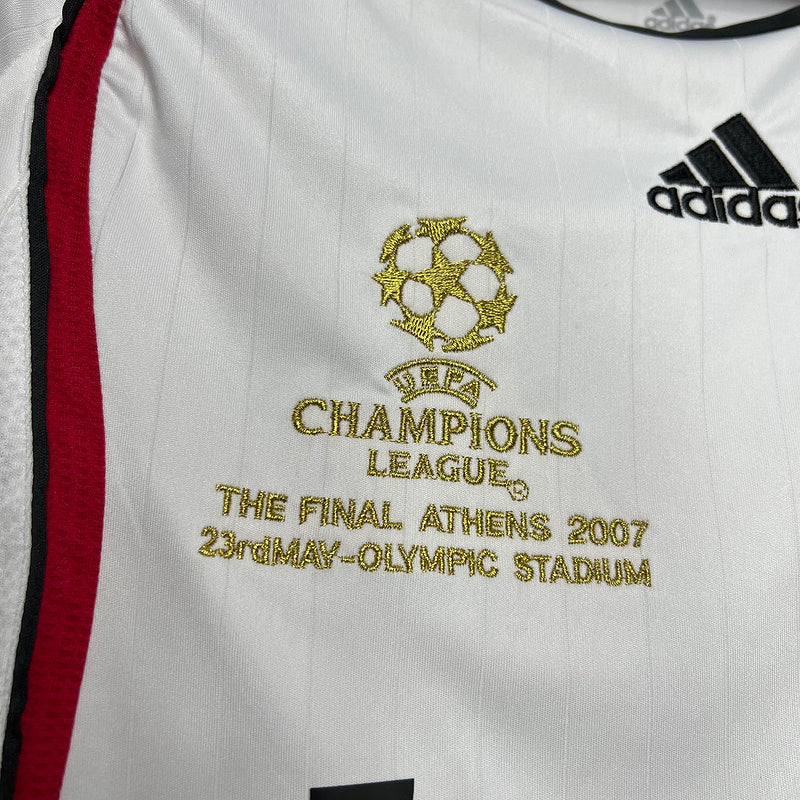 Camiseta Milan ll Retro 2006/07 - vista trasera