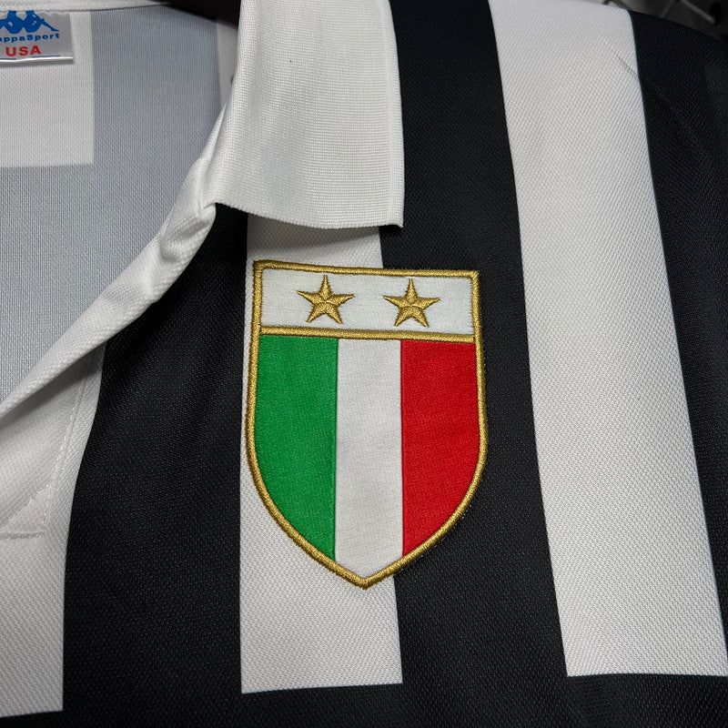 Camiseta Juventus l Retro 1984/85 - detalle de la manga