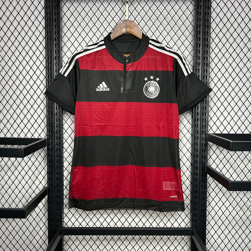 Camiseta Seleção Alemanha 2014 - Retro - tejido y acabado