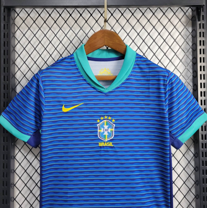 Kids Seleção Brasil ll 24/25 Listrada - vista frontal