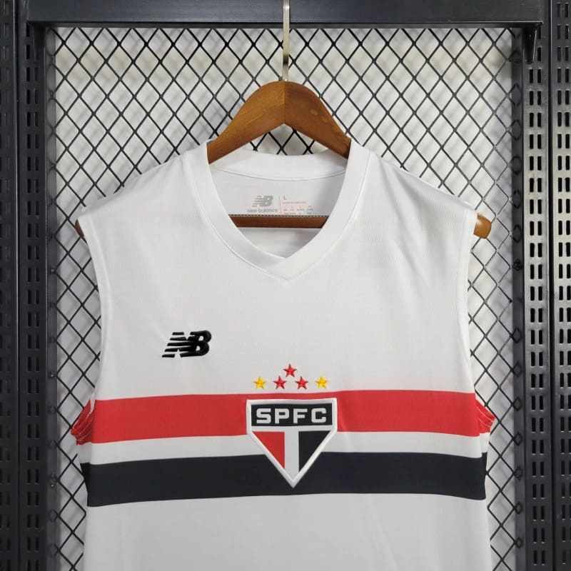 Regata do São Paulo l 24/25 Branco - vista trasera