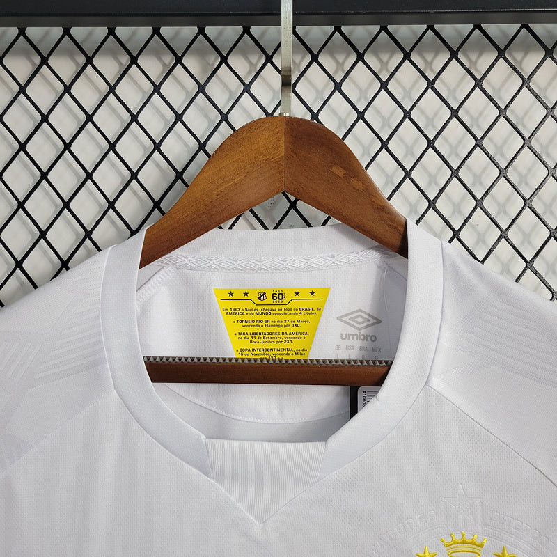 Camiseta 23∕24 Santos l - tejido y acabado