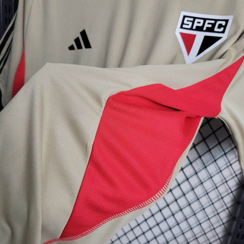 Camiseta 23∕24 São Paulo Treino - detalle del cuello