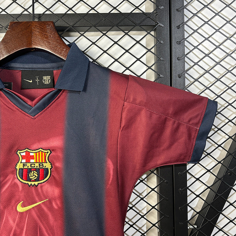 Kids Barcelona l 2025∕26 Special Edition Cactus Jack - detalle del cuello