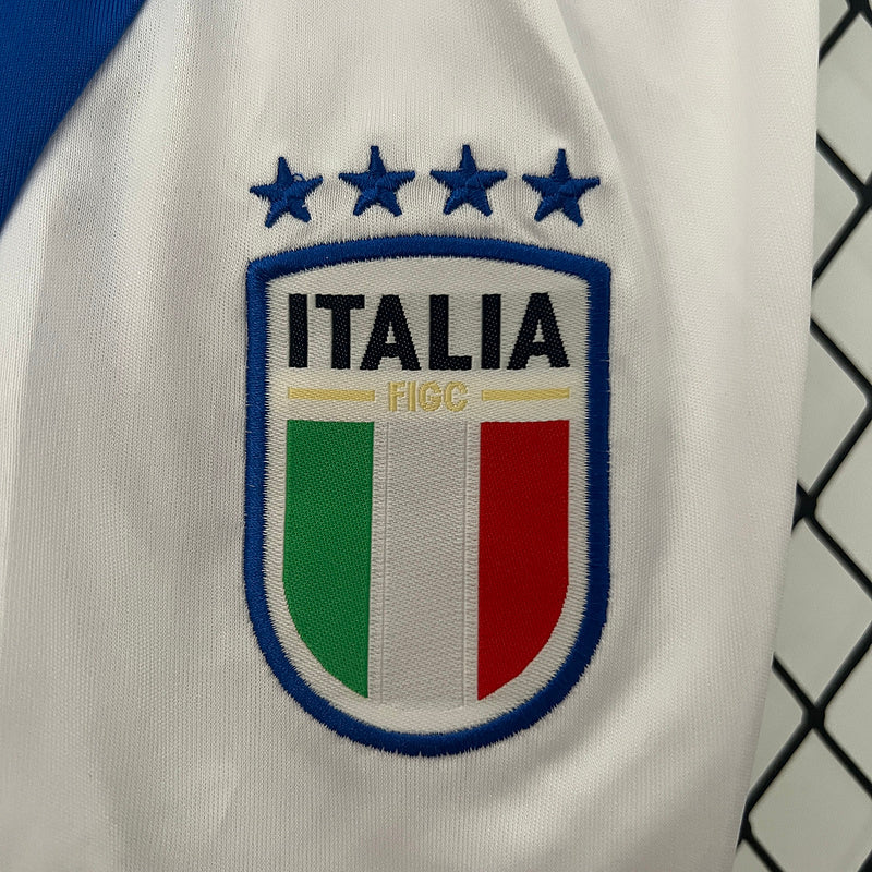 Kids Italia 24/25 Adidas - Azul - vista frontal