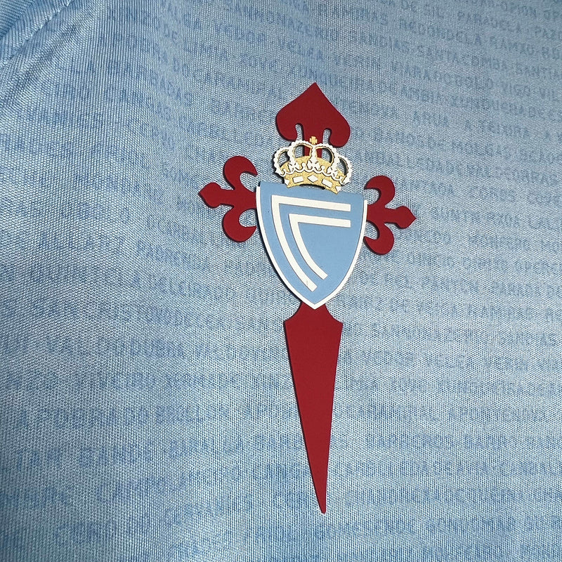 Camiseta Celta Vigo 24/25 - Home - Azul - vista trasera