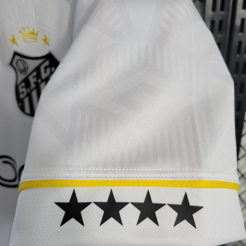 Camiseta 23∕24 Santos l - detalle de la manga