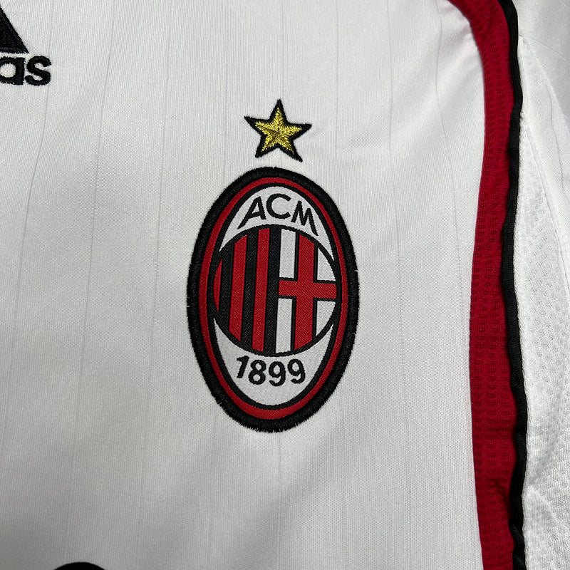 Camiseta Milan ll Retro 2006/07 - vista trasera