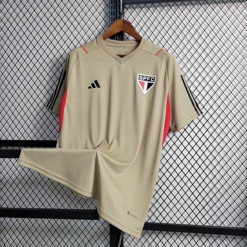 Camiseta 23∕24 São Paulo Treino - tejido y acabado