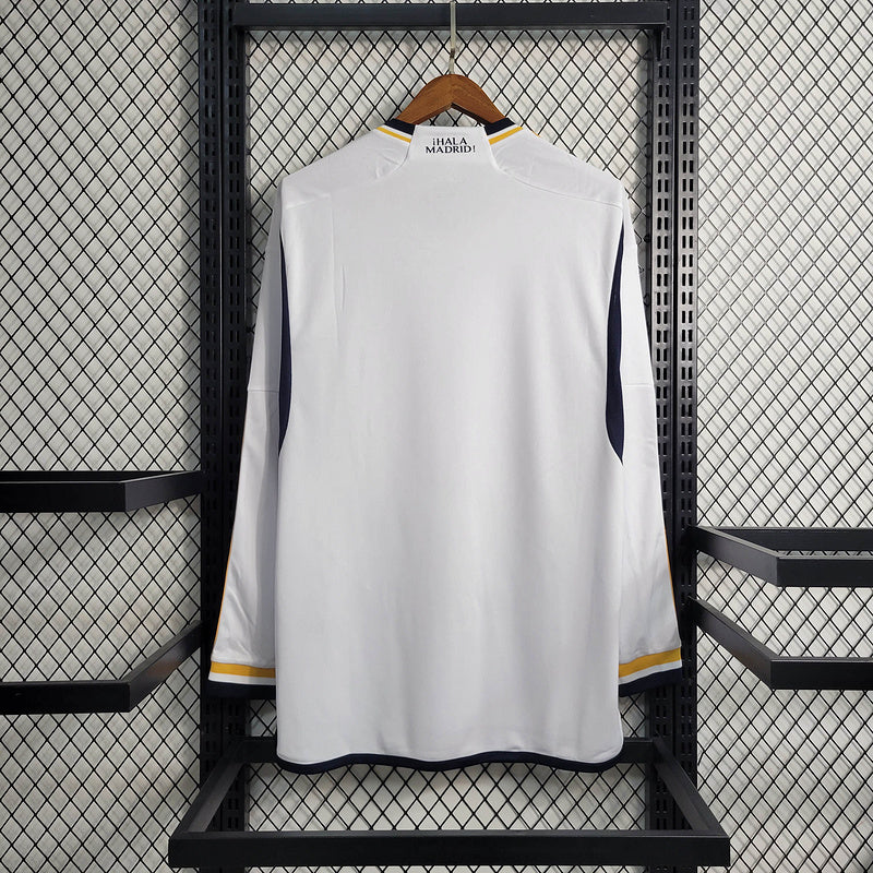Camiseta 23∕24 Long sleeveReal Madrid l - detalle del cuello