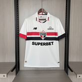 Camiseta 24∕25 São Paulo l Branco all sponsors - foto principal