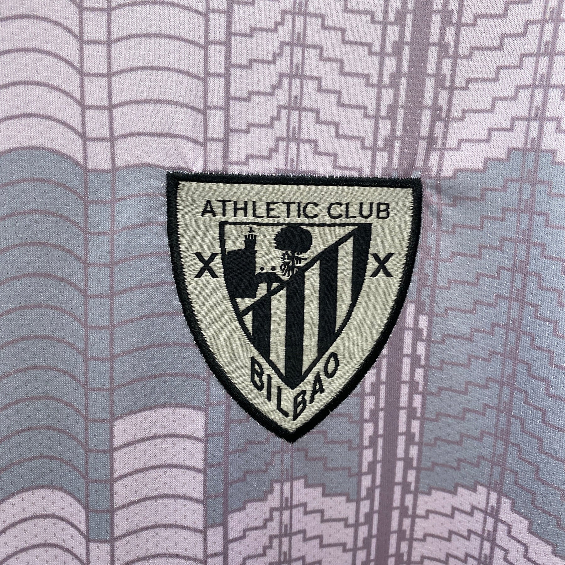 Camiseta Athletic Bilbao 24/25 - Roxo - detalle del cuello