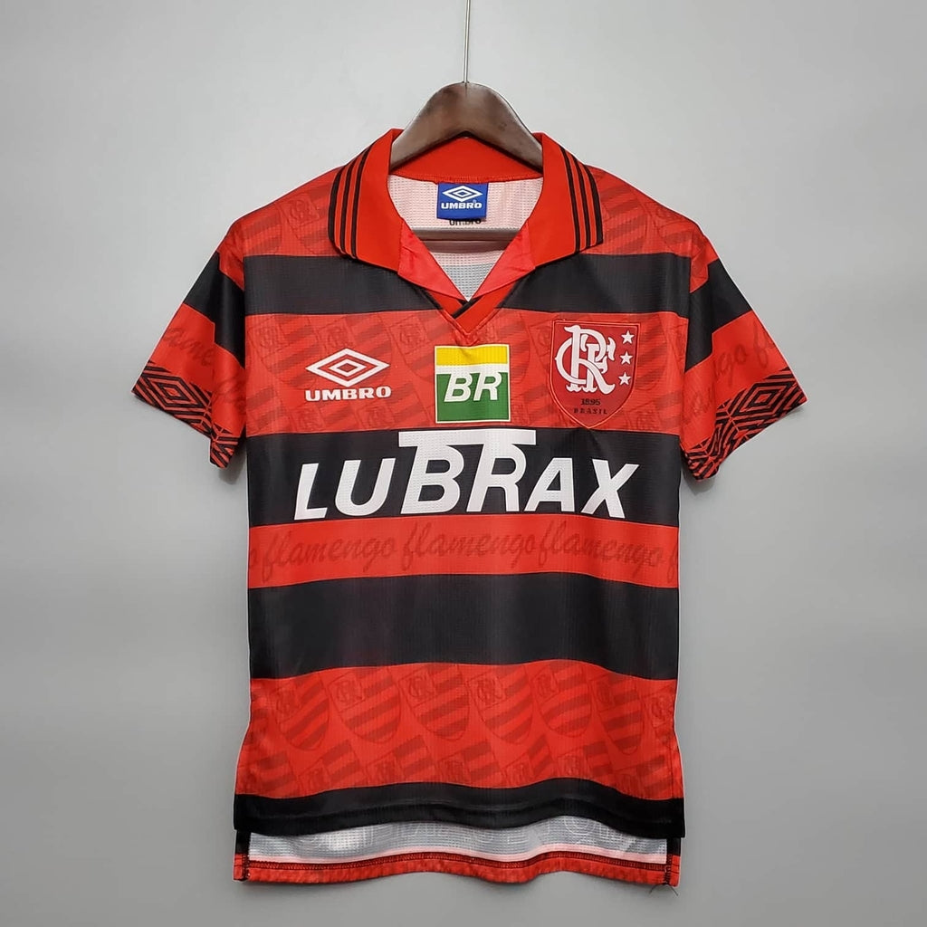 Camiseta Flamengo Retrô 1995 Vermelha e Preta - foto principal
