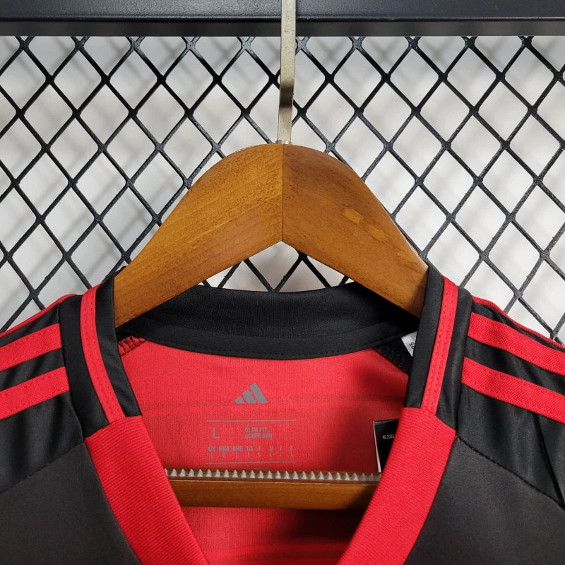 Kids Flamengo 25/26 Home - tejido y acabado
