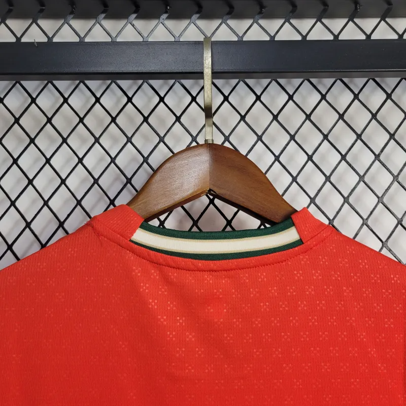 Camiseta Portugal Femenino 25∕26 - Vermelho - vista trasera