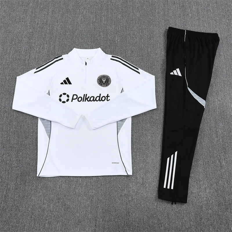 Training Suit Inter Miami 25/26 White - Winter - vista trasera