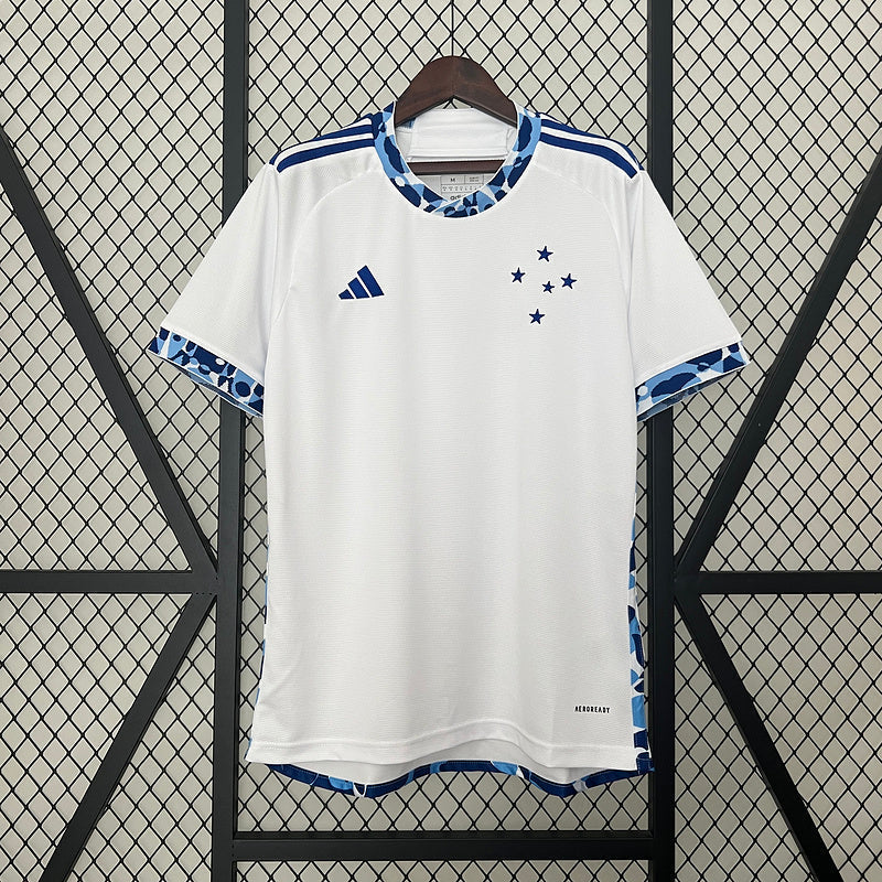 Camiseta 24∕25 Cruzeiro away All sponsors - vista trasera