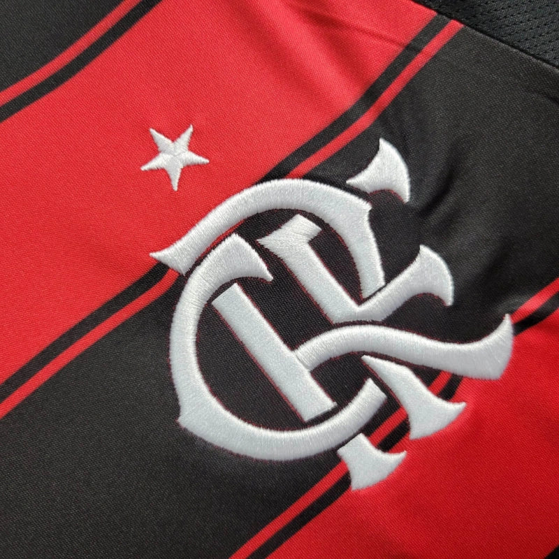 Kids Flamengo 25/26 Home - detalle del cuello