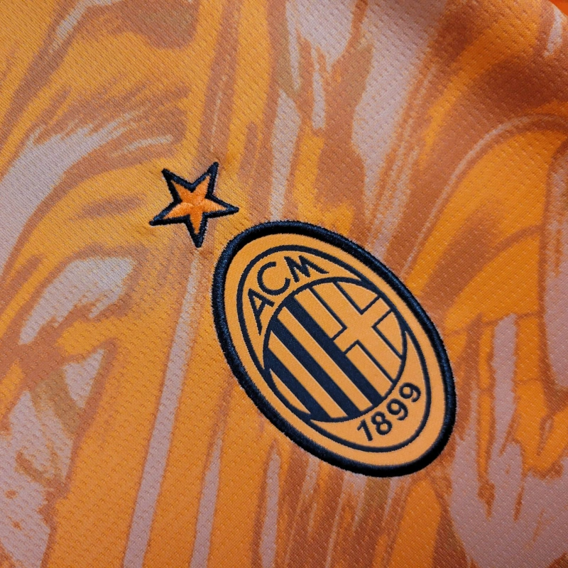 Camiseta AC Milan 25/26 Away - detalle del cuello