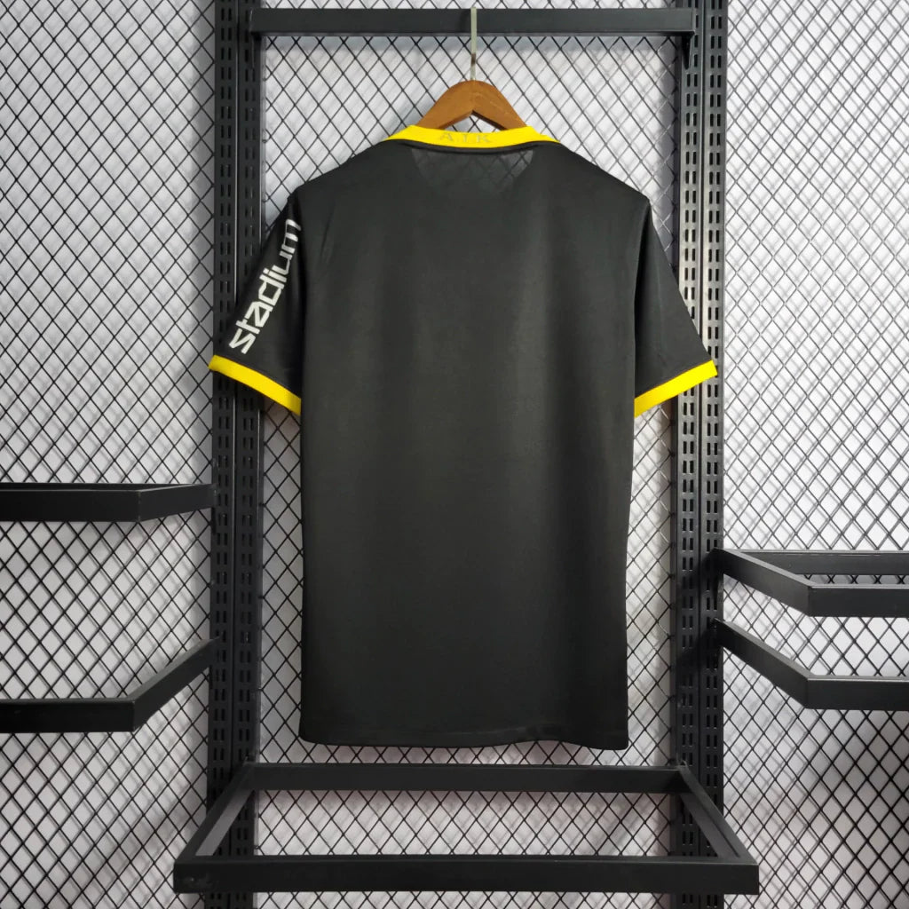 Camiseta Aik I 24/25 - Preto e Amarelo - vista frontal