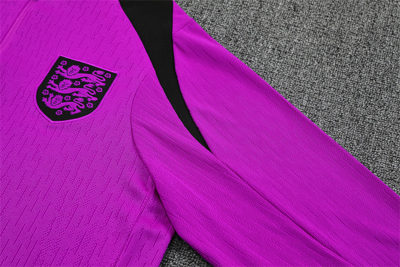 Training Suit England 25/26 Pink - Winter - vista frontal