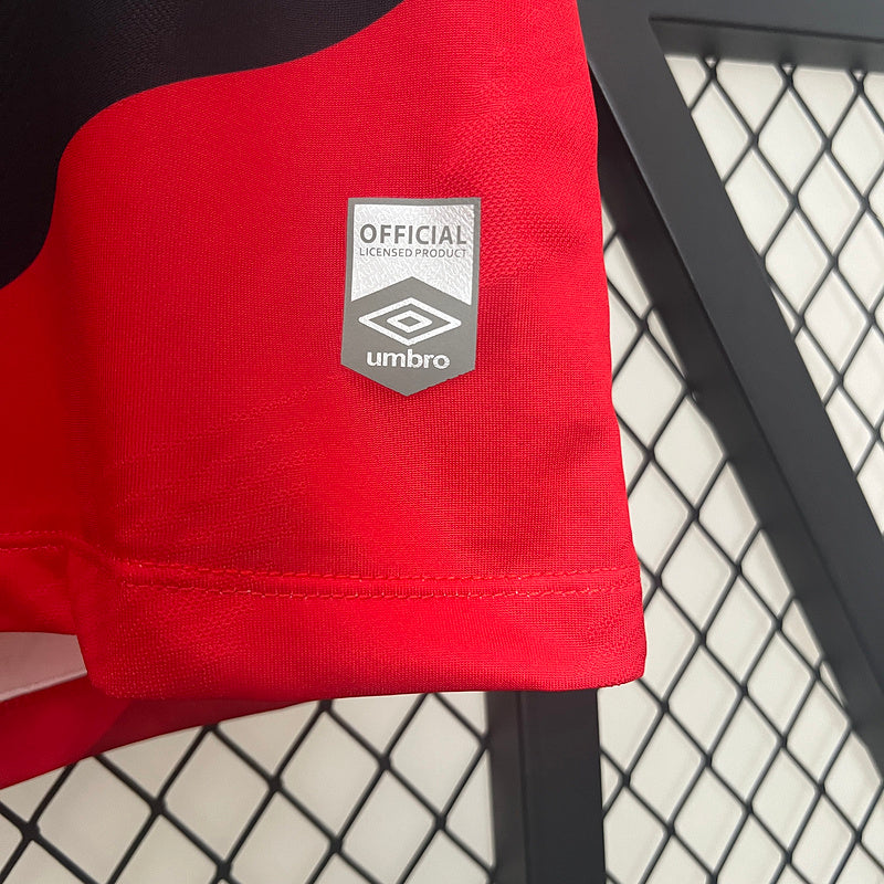 Camiseta 24∕25 Paranaese Home - tejido y acabado