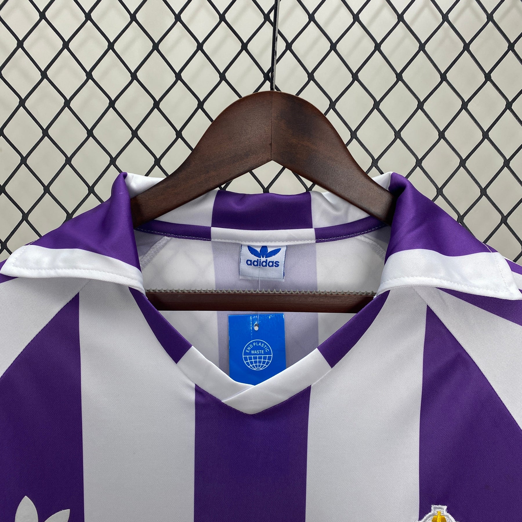 Camiseta Valladolid Retrô 1984 Home - vista trasera