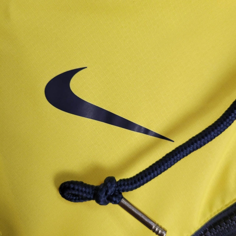 Windbreaker Seleção Brasileira 24/25 - Amarelo e Azul - vista trasera