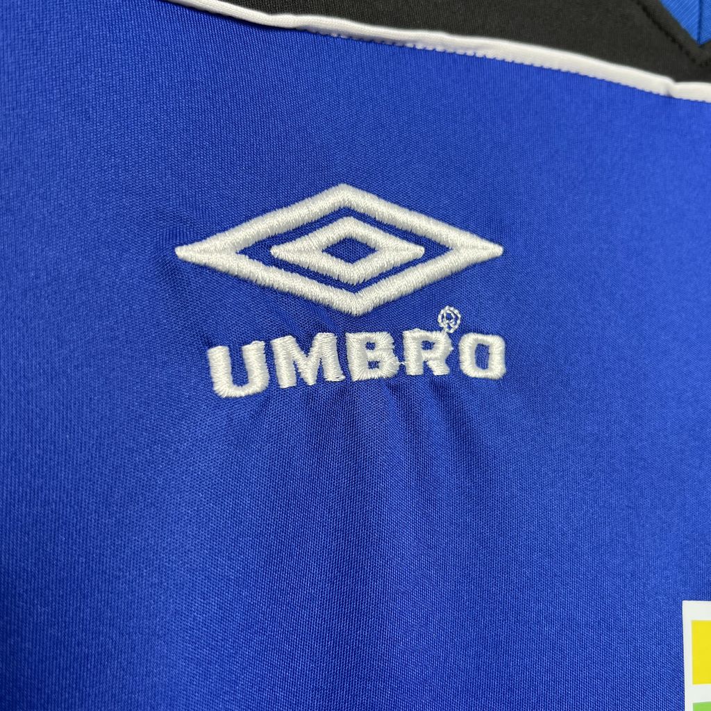 Camiseta Flamengo Retrô 1999 - Azul - vista trasera