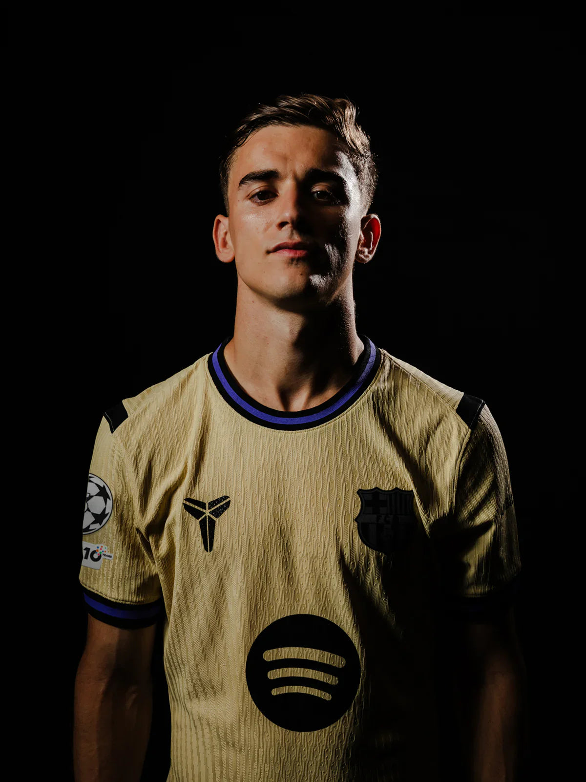 Camiseta Barcelona 25/26 Away Player Version - detalle del cuello