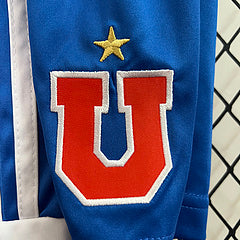 Kids University of Chile 24/25 Away - detalle del cuello