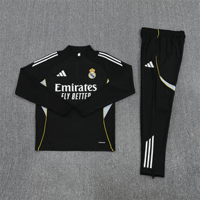Training Suit Real Madrid 25/26 Black - Winter - vista trasera
