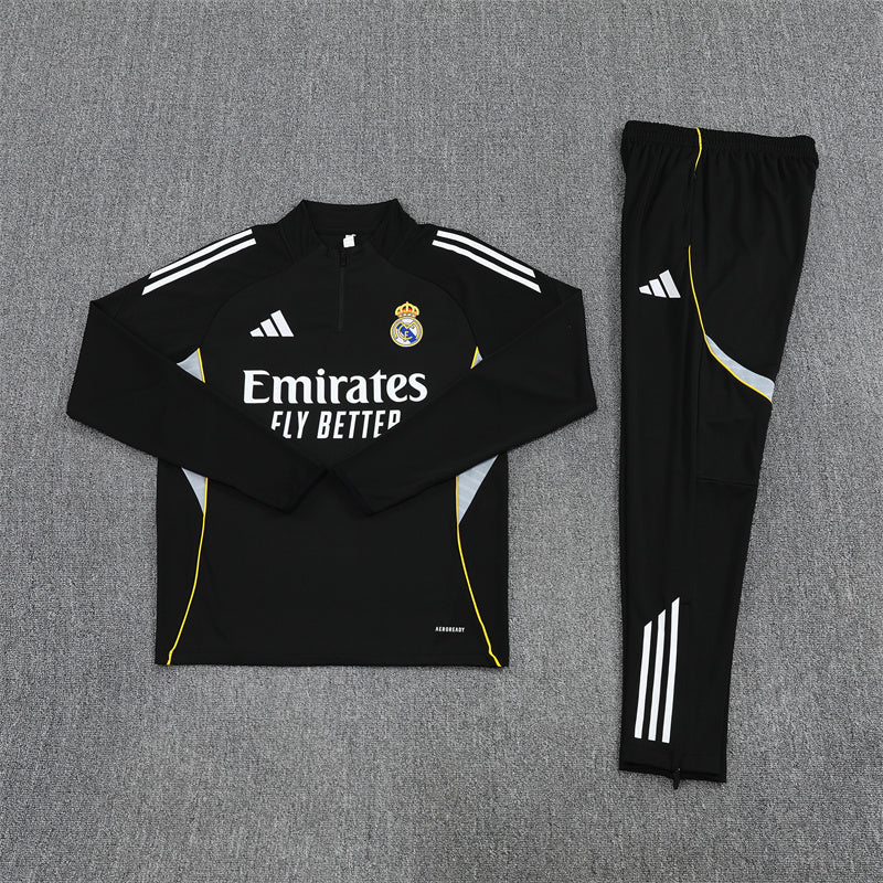Training Suit Real Madrid 25/26 Black - Winter - vista trasera