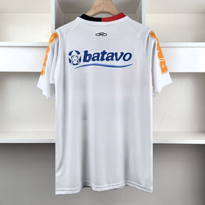 Camiseta Flamengo Retrô 2010 - Branco - vista frontal