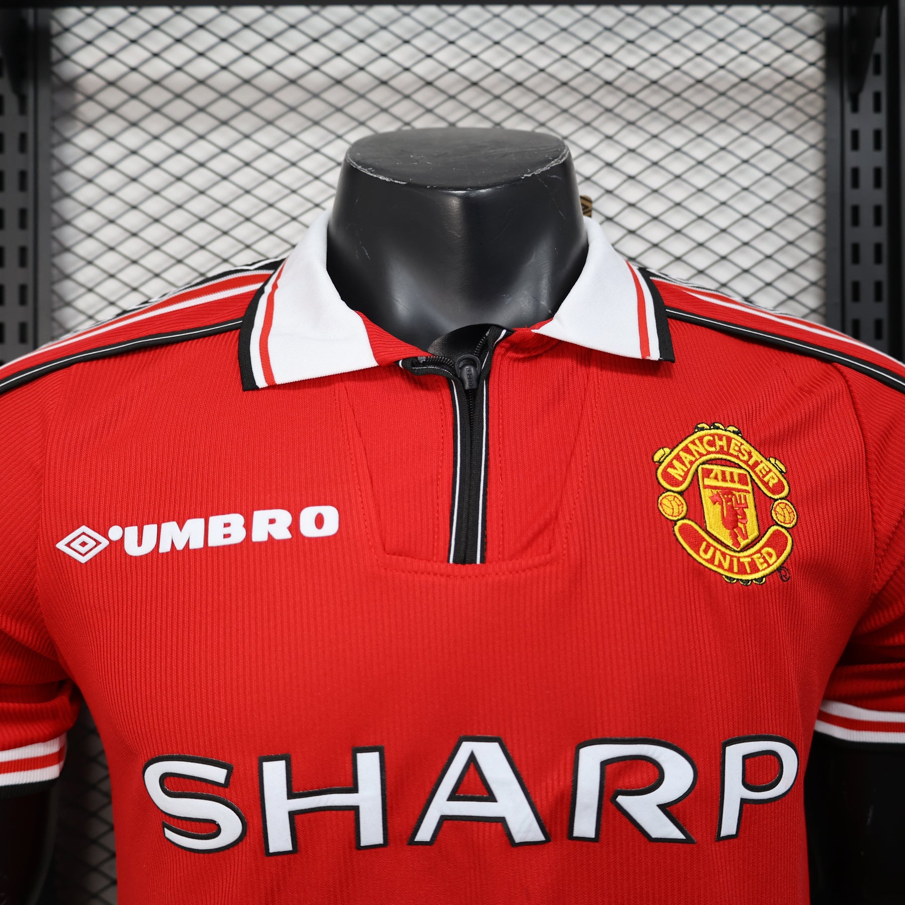 Camiseta Manchester United Retro 98/99 Player - vista trasera